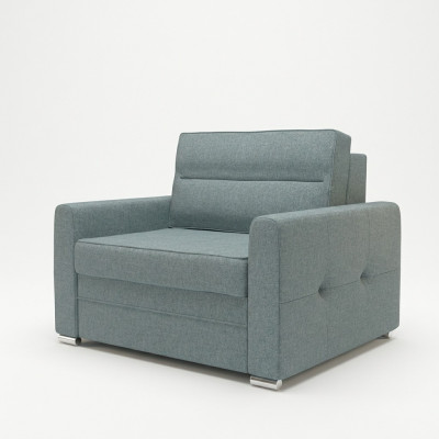 Relax Stoff Textil Lounge Fernseh 1 Sitzer Sessel Design Stuhl Polster Club Neu