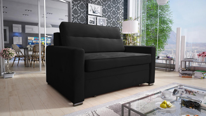 Design Couch Stoff Chesterfield Sessel 1.5 Sitzer Polster Sofas Lounge Club