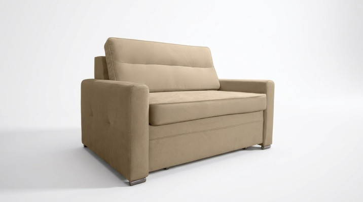 Design Couch Stoff Chesterfield Sessel 1.5 Sitzer Polster Sofas Lounge Club