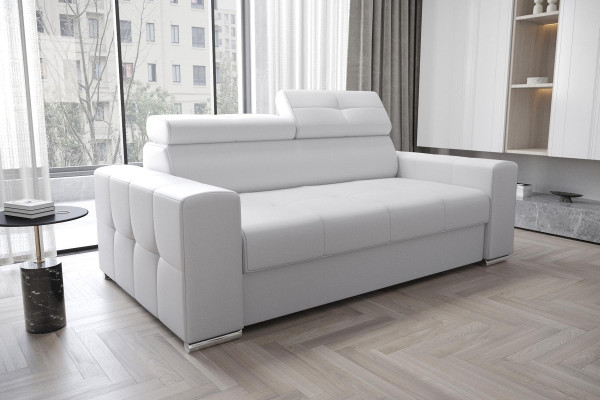 Couch Polster Textil Leder Sofa Design 2 Sitzer Sofas Couchen Multifunktion Neu