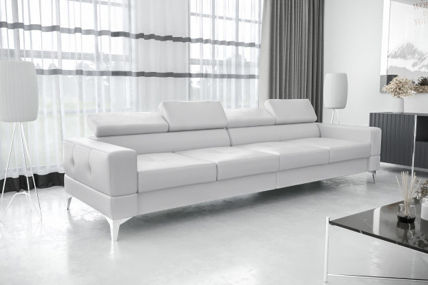 Wohnzimmer Couch Couchen Polster Sofas xxl Design Sofa 4 Sitzer Textil Big Neu