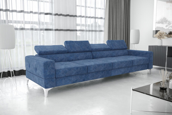 Wohnzimmer Couch Couchen Polster Sofas xxl Design Sofa 4 Sitzer Textil Big Neu