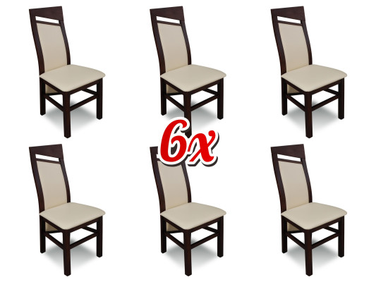 Esszimmerstuhl Stoff Polster Stühl Gastro Esszimmer Set 6x Massivholz Sessel
