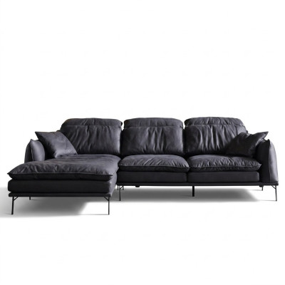 Ledersofa Ecksofa Sofa Couch Polster Eck Garnitur Designer Möbel