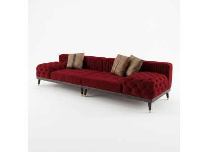 Chesterfield Big Sofa Luxus Möbel Couch Polster Sofas Sofa 4 Sitzer