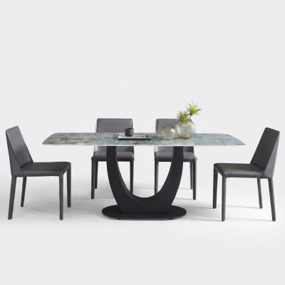 Esszimmer Esstisch Moderne Edelstahl Wohnzimmer Küche Tische Design Tisch Metall