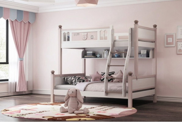 Doppelstockbett Etagenbett Hochglanz Natur Hochbett Kinderbett Etage Betten Bett