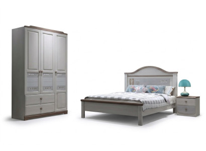 Schlafzimmer Jugend Kinder Zimmer Set Modern Schrank Nachttisch Tisch Neu 5tlg.
