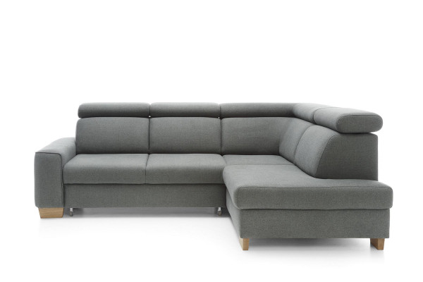 Modernes Ecksofa Stoffpolsterung Schlafsofa Sofa Bestellung Polster
