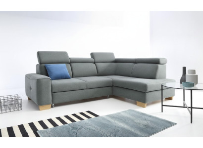 Modernes Ecksofa Stoffpolsterung Schlafsofa Sofa Bestellung Polster