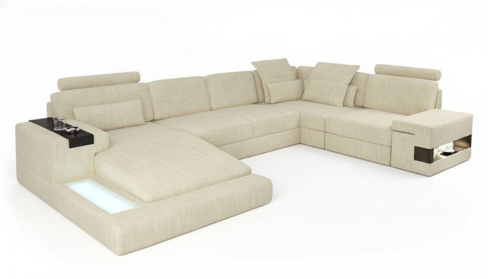 Ecksofa Eck Polster Wohnlandschaft Couch Sofa Ecken U Form Neu Möbel
