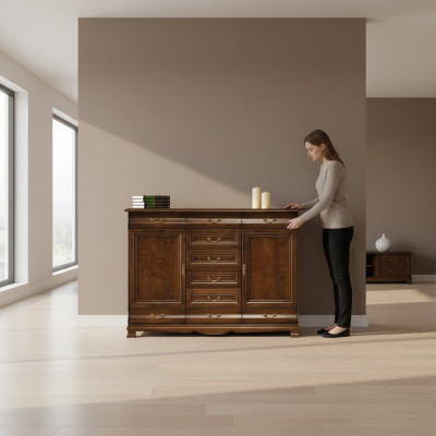 Design Kommode Schrank Hotel Kommoden Schrank Regal Konsole Möbel Möbel Holz Neu