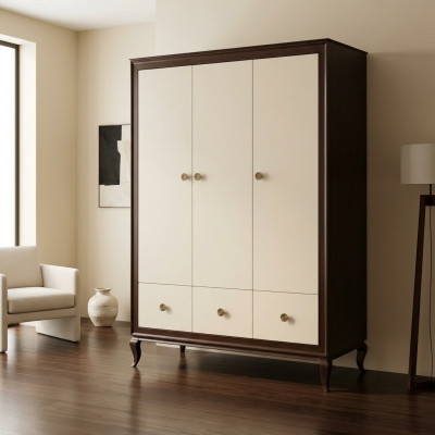 Schlafzimmer Kleiderschrank Holz Schrank Schränke Designer Schrank Möbel Neu
