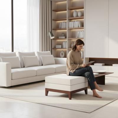 Hocker Klassische Sitz Bank Fußhocker Sitzhocker Fuß Hocker Wohnzimmer Designer