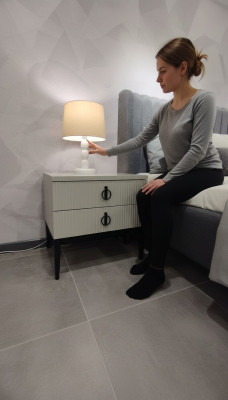 Schlafzimmer Beistelltisch Luxus 2x Nachttische Elegante Nachttische 2x