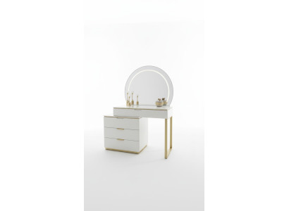 Design Schminktisch mit Spiegel Luxus Schlafzimmer Möbel 2tlg. Neu