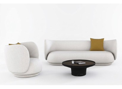 Sofagarnitur 2+1 Sitzer Velvet Sofa Wohnlandschaft Design Couch Lounge Sofas
