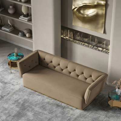 Wohnlandschaft Relax Sitz Design Couch Lounge Sofas Textil Sofa 3 Sitzer