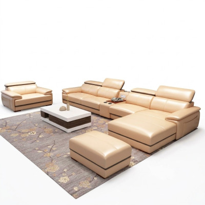 Relax Eckgarnitur Ecksofa L-form Polster Modern Sitz Möbel Wohnlandschaft Luxus