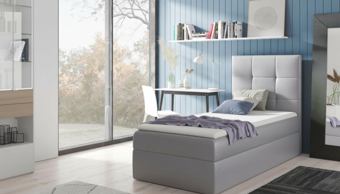 Jugendbett Schlafzimmer Design Hotel Modern Bett Bettkasten Boxspringbett 90 cm