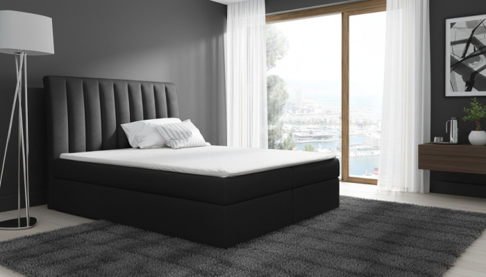 Ehebett Bettgestell Bett Polsterbett Betten Polyester Boxspringbett Doppelbett