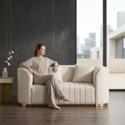Sofagarnitur 321 Wohnlandschaft Modern Sitz Design Couch Garnitur