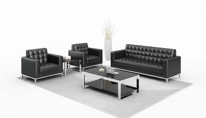 Büro Möbel Sofagarnitur 321 Sitzer Garnitur Polstersofa Sitz Design