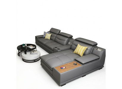 Modern Ecksofa L-form Eck Polstersofa Sitz Couch Sofas Wohnlandschaft Sofa Neu