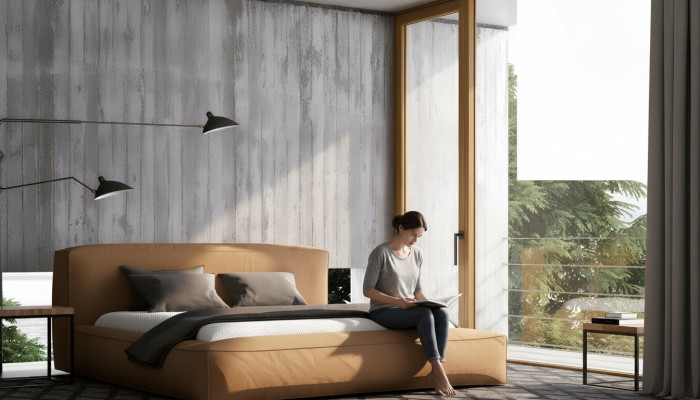 Design Bett Doppel Modernes Hotel Textil Luxus Schlaf Zimmer Betten Bettrahmen