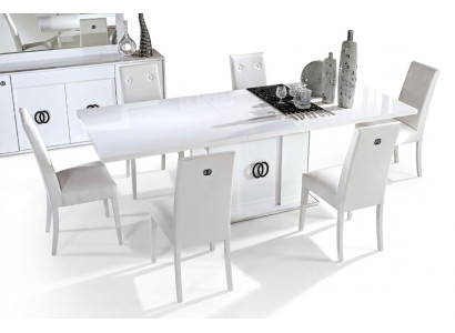 Esszimmer Esstisch Stuhl Luxus Garnitur Gruppe Tische Modern Designer Set 7tlg