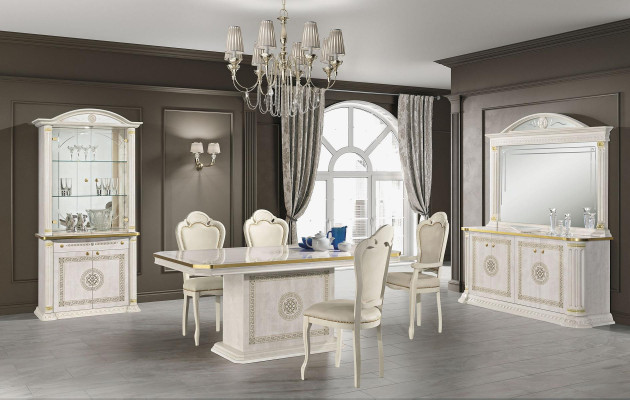 Esszimmer Esstisch Stuhl Modern Tisch Stuhle Design Holz Essgruppen Set 5tlg.