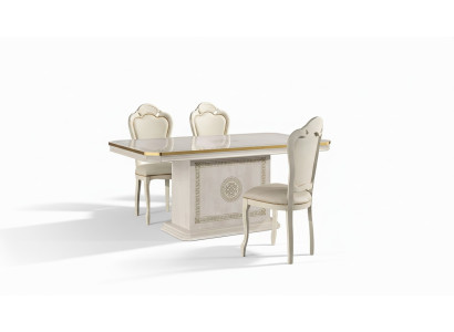 Esszimmer Esstisch Stuhl Modern Tisch Stuhle Design Holz Essgruppen Set 5tlg.