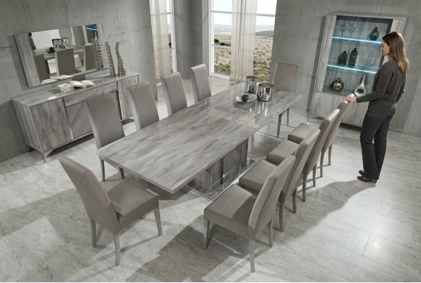 Esszimmerstuhl Set 8 x Stuhl Stuhle Garnitur Gruppe Sessel Sitz Esszimmer Modern