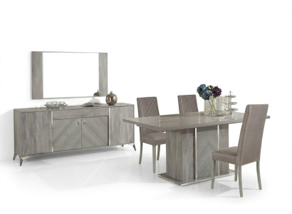 Kommode Spiegel Kommoden Gruppe Garnitur Holz Design Schlafzimmer Konsolen Set
