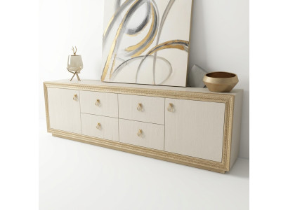 Wohnzimmerschrank TV Schrank Möbel Schränke Regal Sideboard rtv Kommode Lowboard