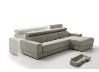 Ladestation Eckcouch Sofa Couch Sofas Couchen Garnitur Möbel Stoff alfitalia Neu