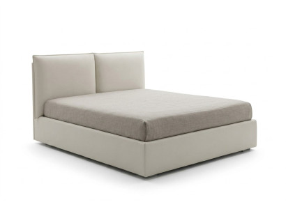 Polster Doppel Betten Holz Design Luxus Bett Schlafzimmer Italienisches Textil