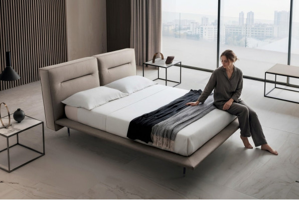 Design Holz Leder Betten 200x200cm Bett Schlafzimmer Hotel Betten Doppel