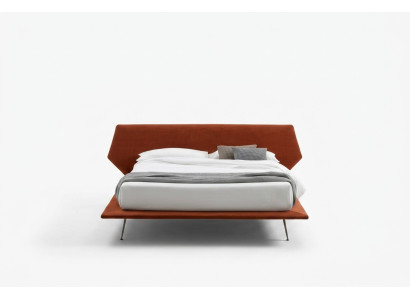 Doppelbett Betten Design Polster Schlafzimmer 200x200cm Modern Holz Bett Italien