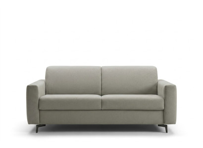 Wohnlandschaft Polstersofa Loungesofa Dreisitzer Sofa Stoffsofa Couch Italien