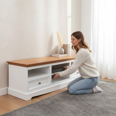 Klassisch Stil Möbel Holz Kommode Schrank rtv Kommoden TV Sideboard Low Board