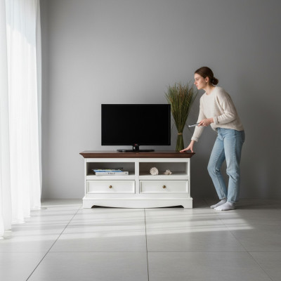TV Schrank Lowboard TV Möbel Schränke Wohnzimmerschrank Sideboard rtv Kommode
