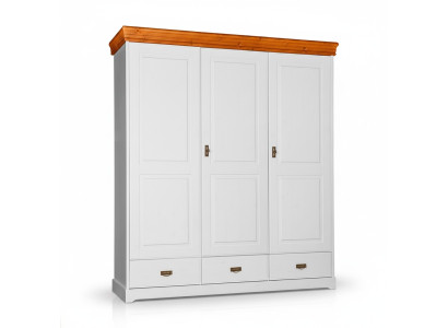 Kleiderschränke Landhaus Garderobe Kleiderschrank Holzschrank xxl Schrank Regal