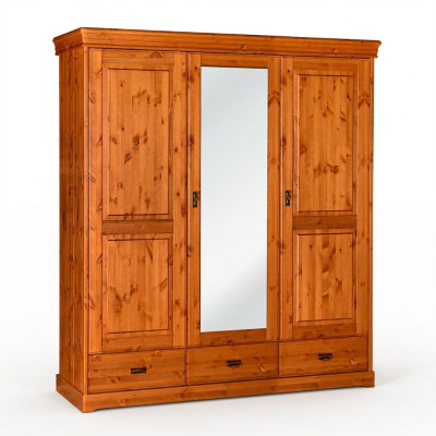 Kleiderschrank Holzschrank Schlafzimmer Möbel Regal Kleiderschränke Schrank xxl