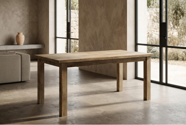 Esstisch Tisch Neu Esszimmer Wohnzimmer Vollholz Möbel Holz Möbel Handarbeit Neu