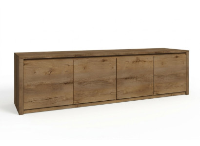Wohnzimmer Kommoden Holz Low Board Regal rtv Rtv Sideboard Schrank Kommode Neu