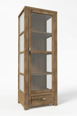 Schrank Esszimmerschrank Glas Schrank Möbel Regal Vitrine Vitrinen Holz Landhaus