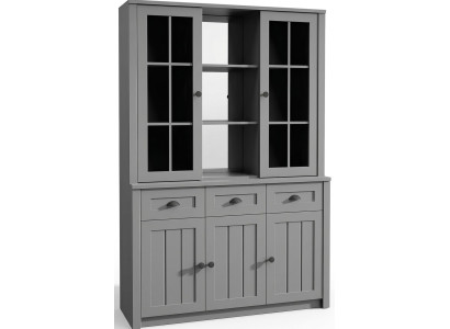 Schrank Anrichte Aufsatz Anrichte Konsole Regal Holz Buffet Kommode Anrichten