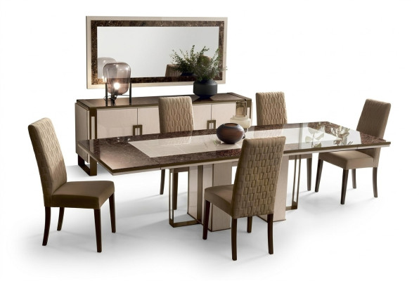 Esstisch Tisch Esszimmer Wohnzimmer Garnitur Holz Design Tische 200x102/280cm