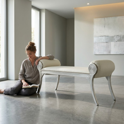 Sitzhocker Ottomane Hocker Textil Sitz Neu Fußhocker Rund Hocker Polsterhocker